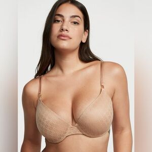 NWT VERY SEXY Icon by Victoria's Secret Push-Up Demi Bra Size 34C Black